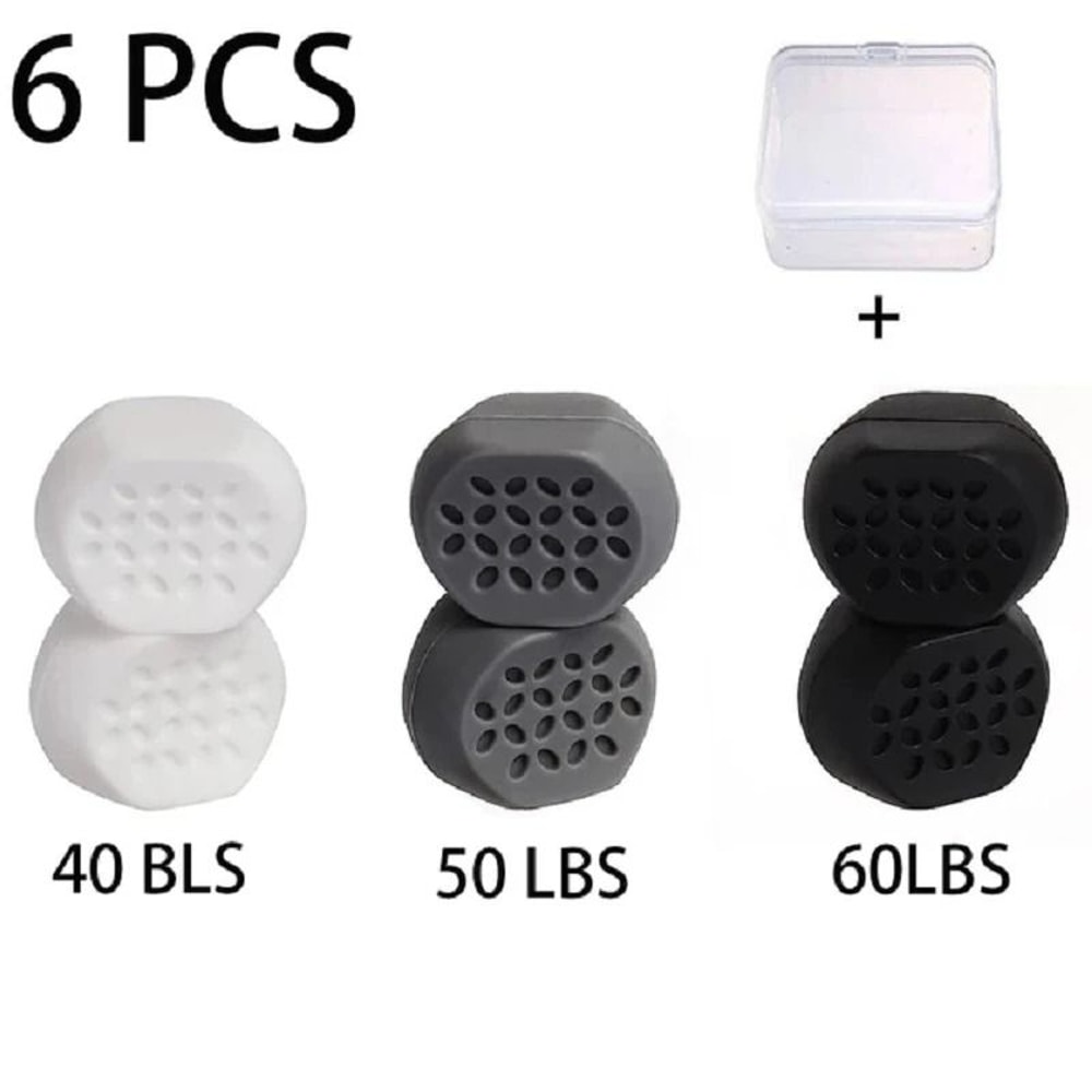 Jawline Toning Silicone Exerciser Set For Face And Neck Fitness 6