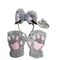 Adorable Cat Paw Gloves And Ear Headwear Set For Cute Winter Style 11