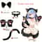 Adorable Cat Paw Gloves And Ear Headwear Set For Cute Winter Style 3