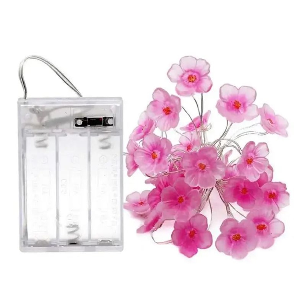 Cherry Blossom Garland LED Lights For Home And Holiday Decoration 5