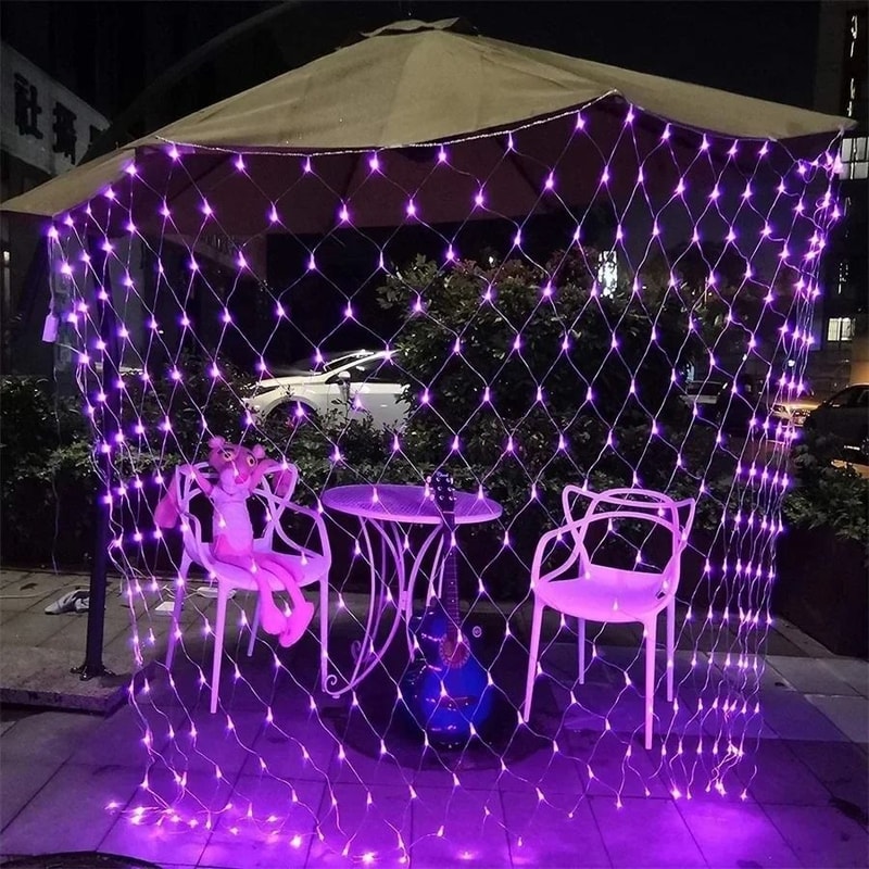 LED Net Fairy Lights For Holiday Party And Home Decoration 2