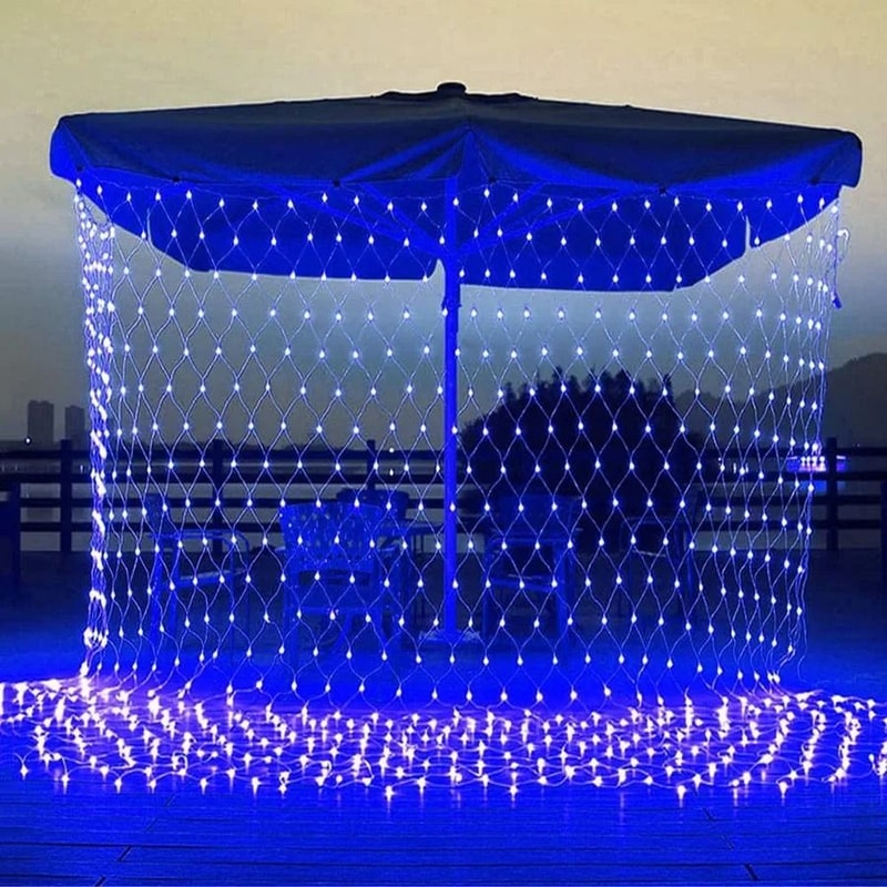 LED Mesh Garland Lights For Holiday Party Garden And Wedding Decoration 6
