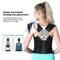 Adjustable Back Brace Posture Corrector For Full Back And Shoulder Support 2
