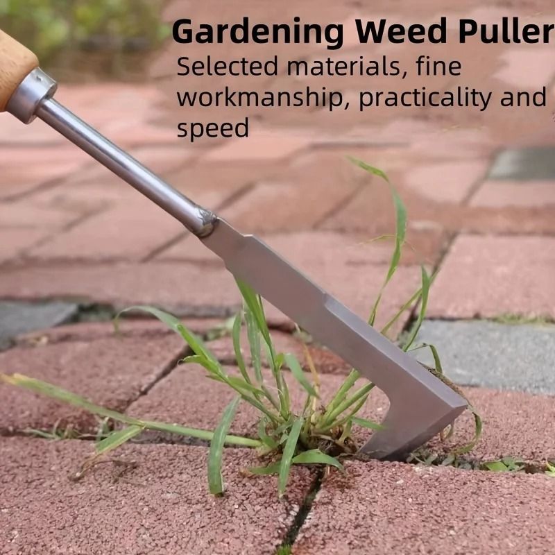 Stainless Steel Garden Weeding Tool For Yards Terraces And Walkways 0