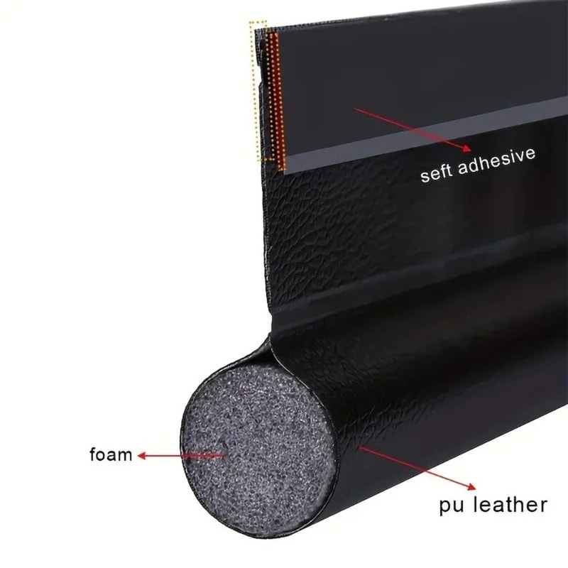 Door Bottom Sealing Strip For Weatherproofing And Draft Protection 3