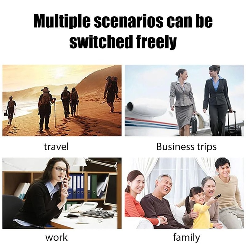 Universal Travel Adapter With Dual USB Ports For Worldwide Use 5