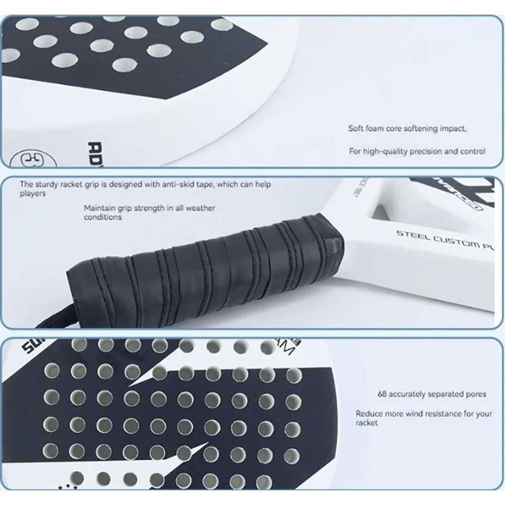 Carbon Tennis Racquet For Power And Control 2