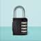 Compact 4 Digit Password Lock For Cabinets Backpacks Luggage And Dorm Use 0