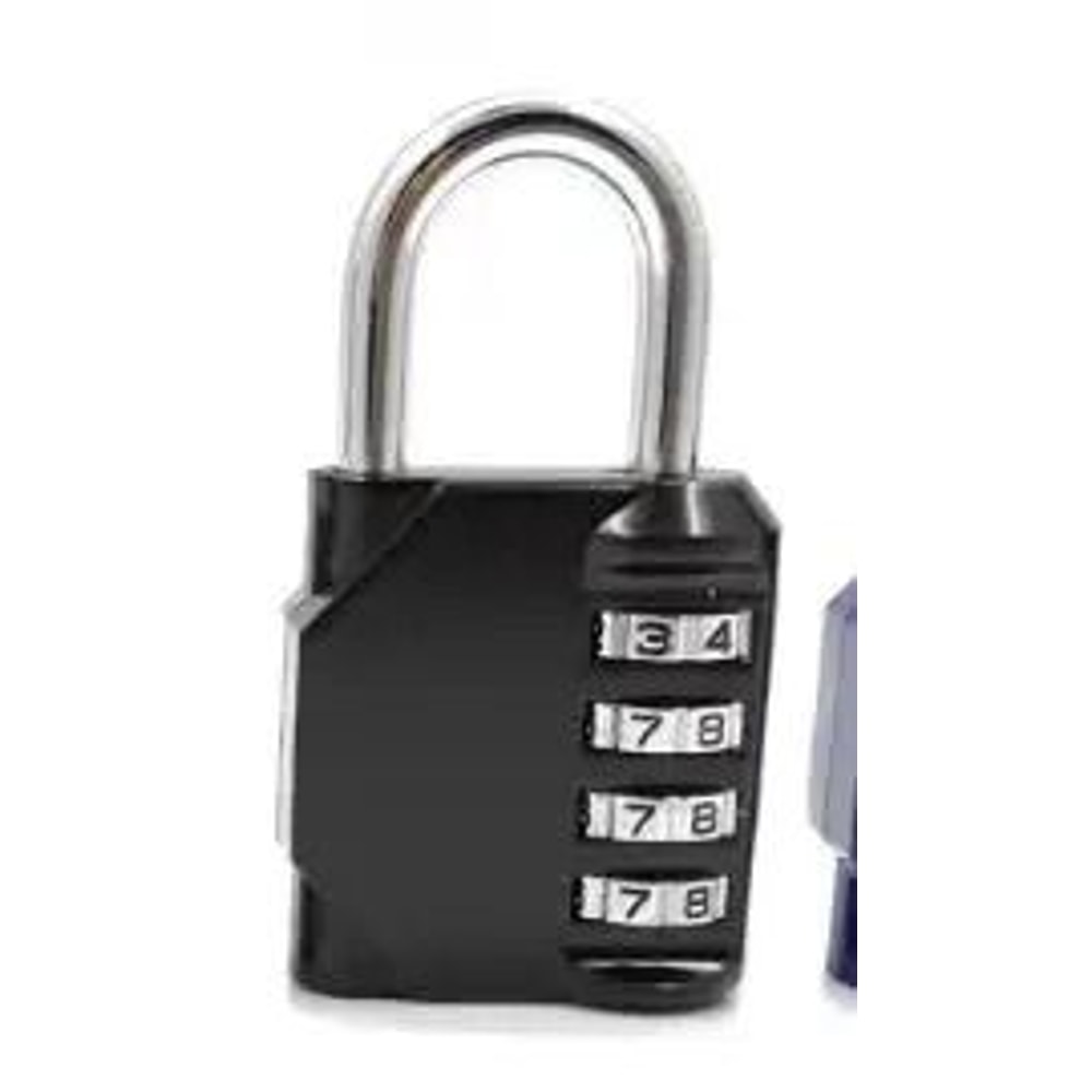 Compact 4 Digit Password Lock For Cabinets Backpacks Luggage And Dorm Use 6