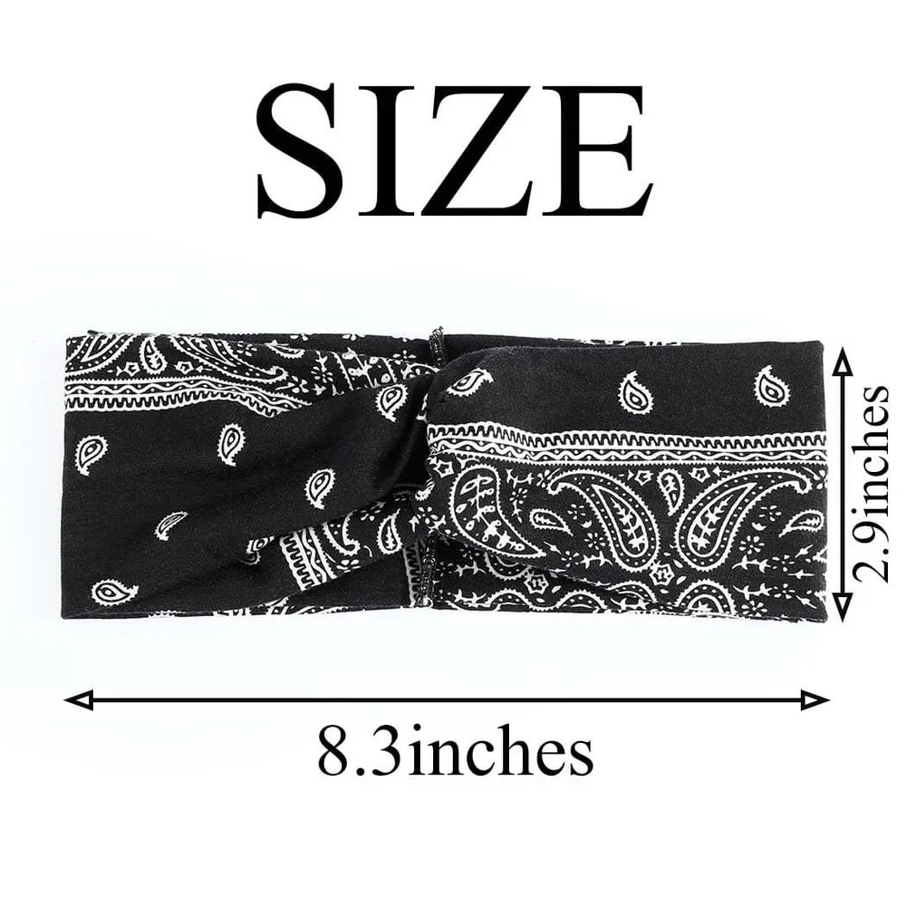Stretchy Wide Knotted Headband For Active And Casual Wear 3