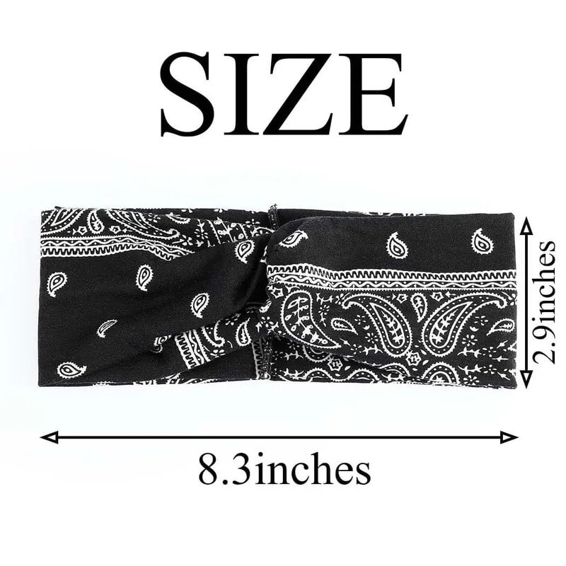Stretchy Wide Knotted Headband For Active And Casual Wear 3
