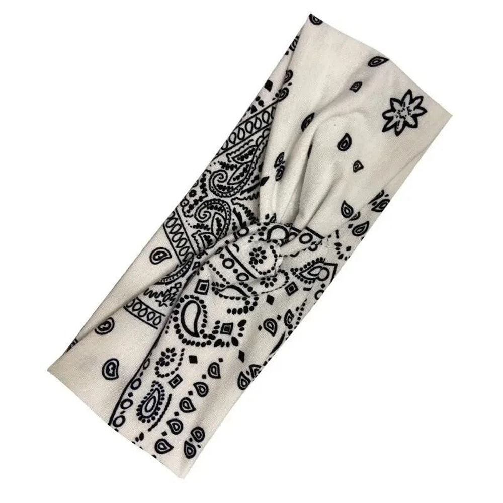 Stretchy Wide Knotted Headband For Active And Casual Wear 5