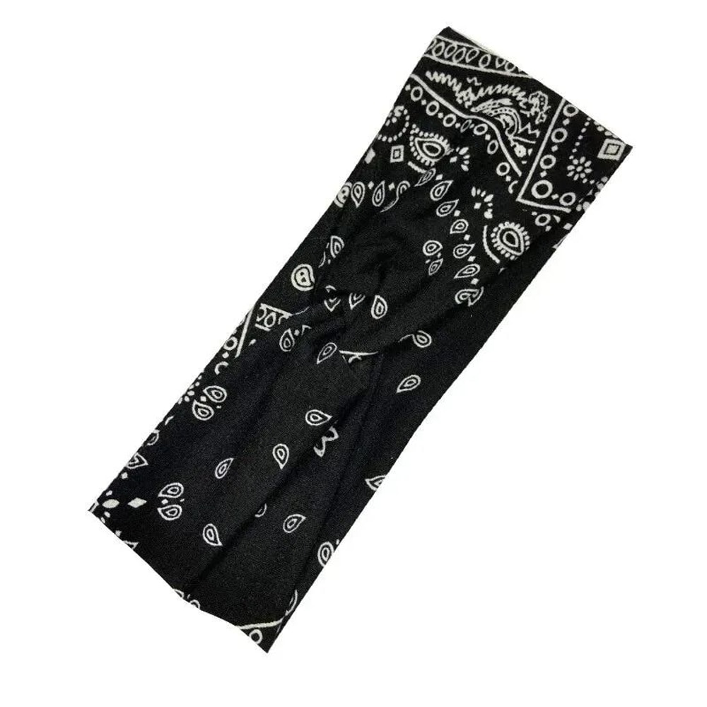 Stretchy Wide Knotted Headband For Active And Casual Wear 6