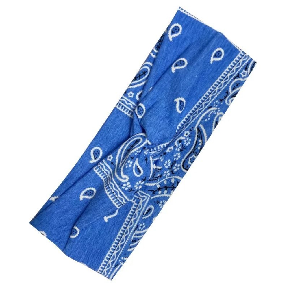 Stretchy Wide Knotted Headband For Active And Casual Wear 8