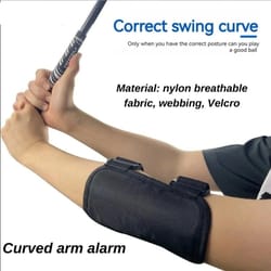 golf swing trainer for improving form and control