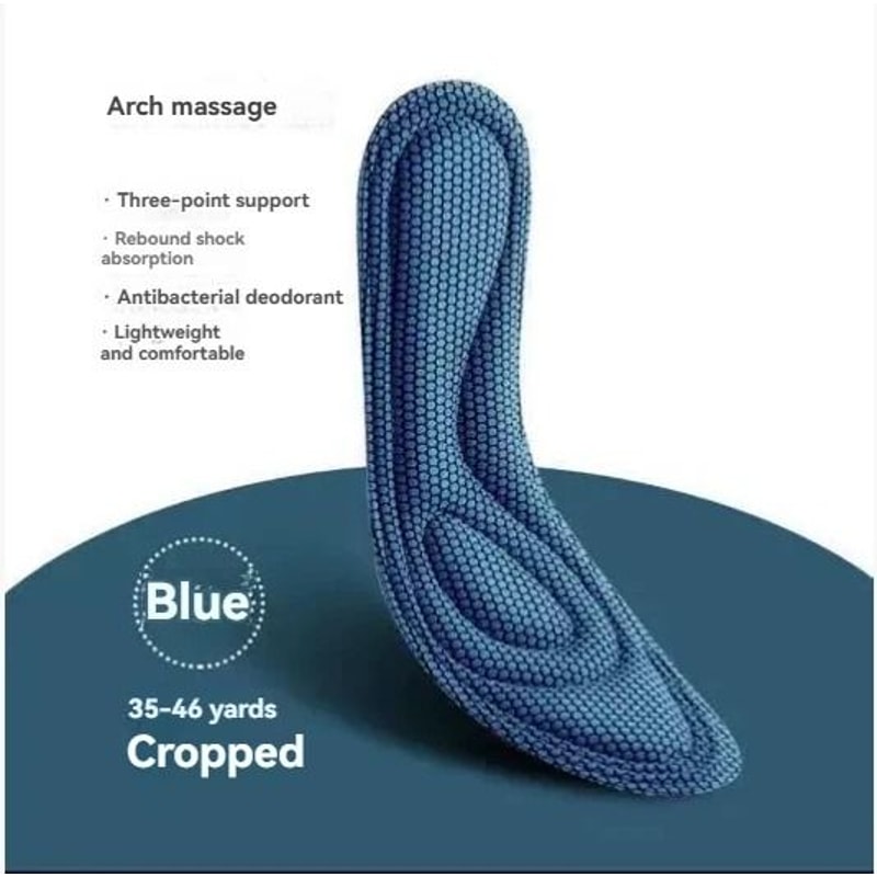 Nano Antibacterial Insoles For Comfort And Shock Absorption 9