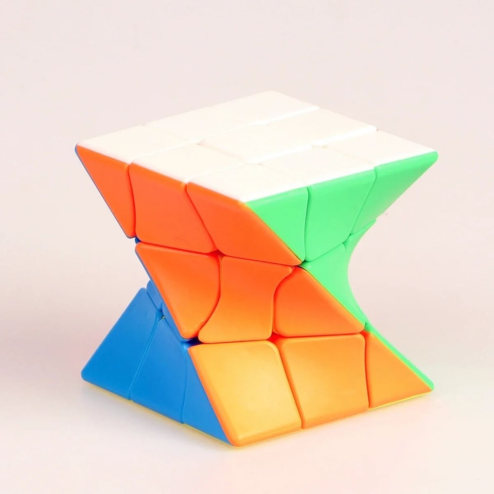 Twisted Puzzle Cube For Stress Relief And Brain Training 0