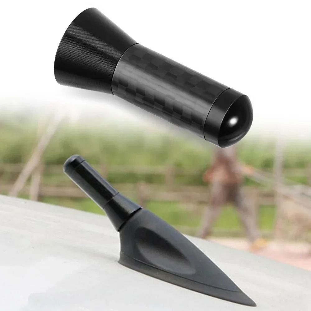 Compact Carbon Fiber Car Antenna For Enhanced Signal And Sleek Style 3