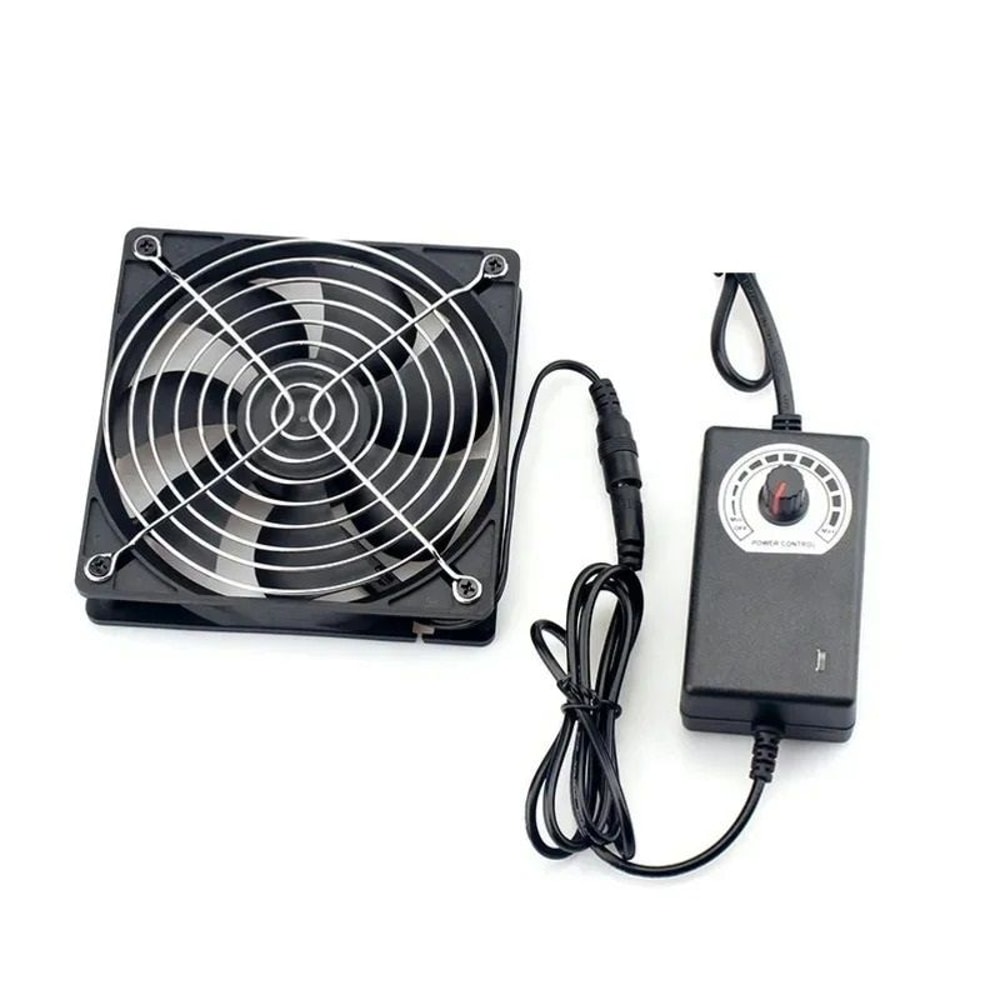472in Exhaust Cooling Fan For Cabinets Workstations And Equipment 6