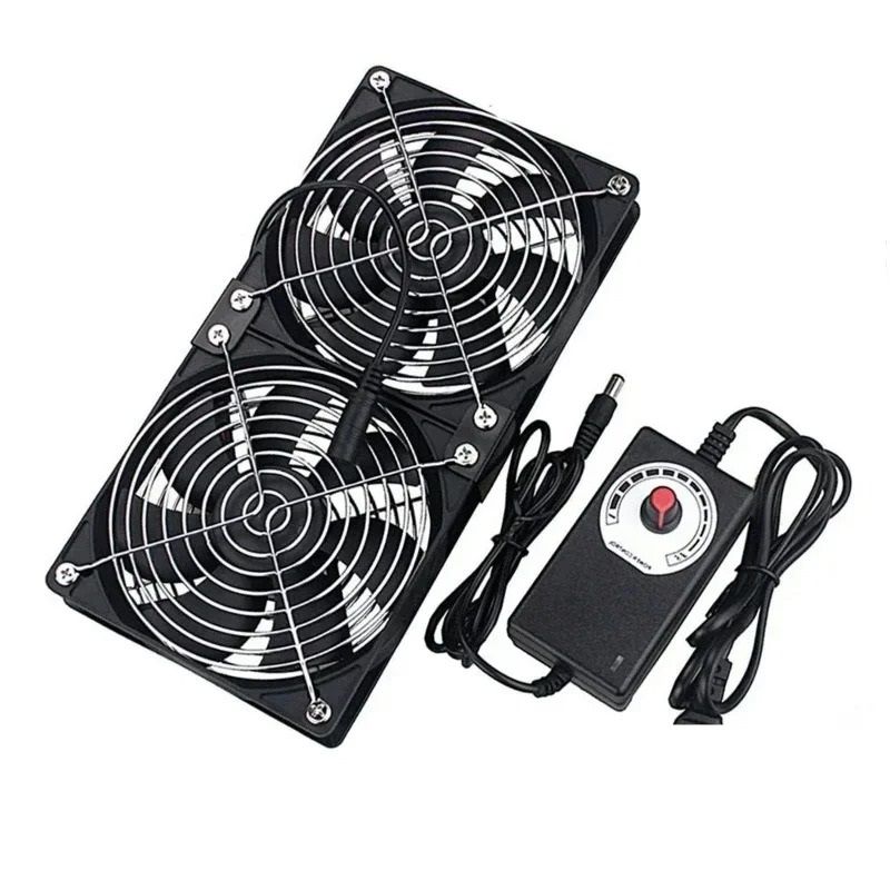 472in Exhaust Cooling Fan For Cabinets Workstations And Equipment 7