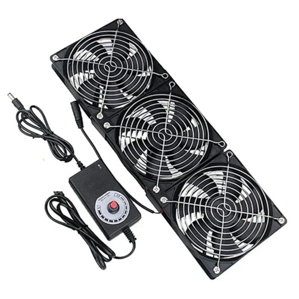 472in Exhaust Cooling Fan For Cabinets Workstations And Equipment 8