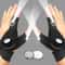 LED Half Finger Gloves For Outdoor Activities And Night Use 0