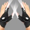 LED Half Finger Gloves For Outdoor Activities And Night Use 8