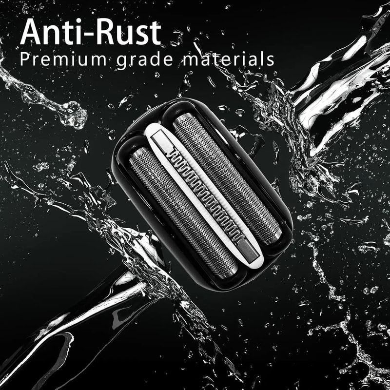 Replacement Foil Head For Electric Shaver Compatible With Many Braun 3 Series Models 1