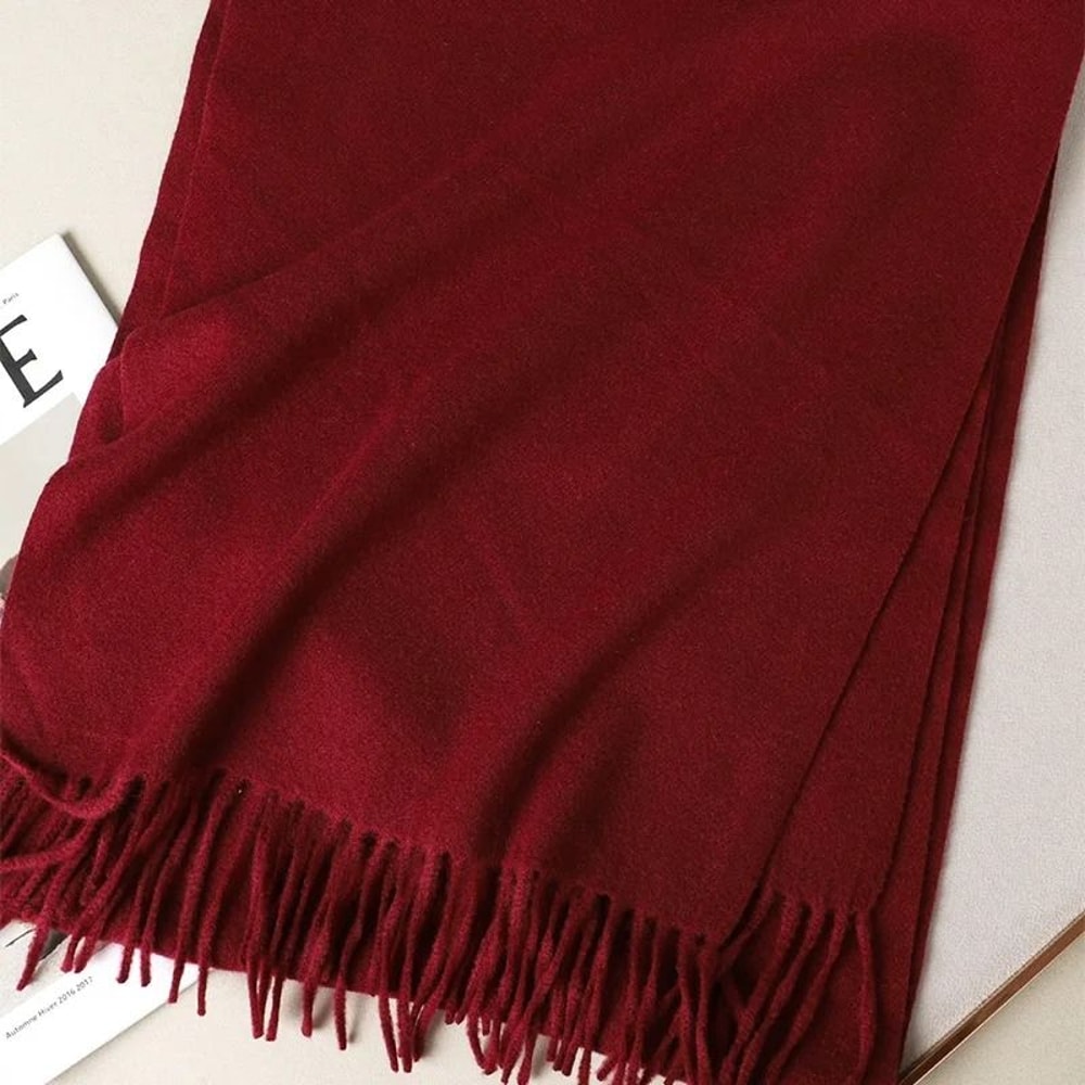 Warm Thick Winter Scarf For Women Outdoor Use And Fashion 4