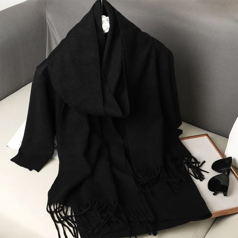 Warm Thick Winter Scarf For Women Outdoor Use And Fashion 25