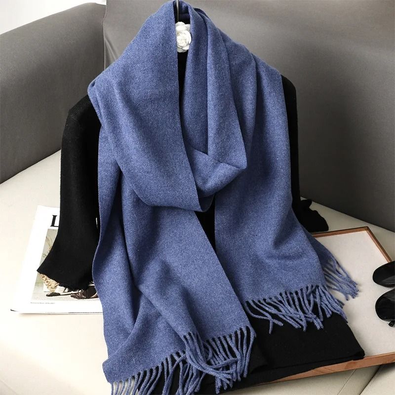 Warm Thick Winter Scarf For Women Outdoor Use And Fashion 26