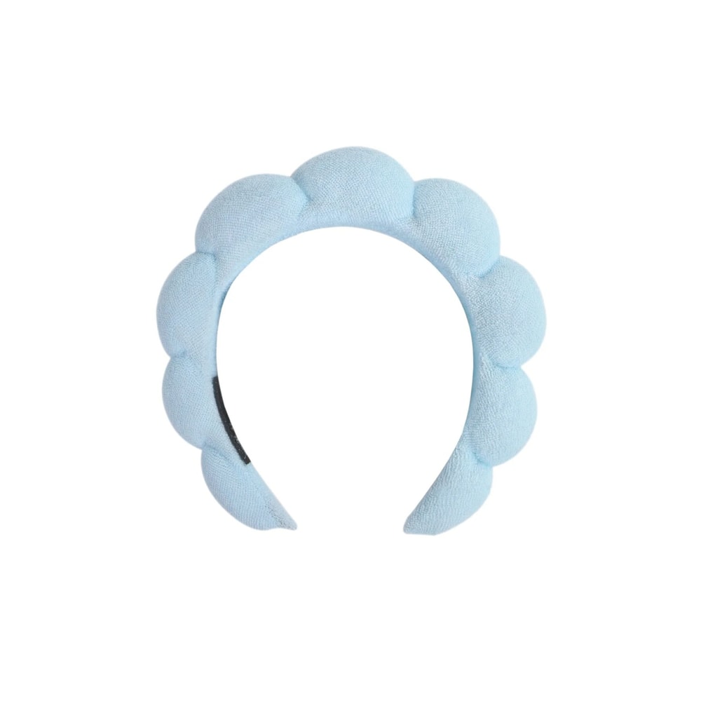 Microfiber Wristband And Puffy Headband Set For Face Washing And Skincare 15