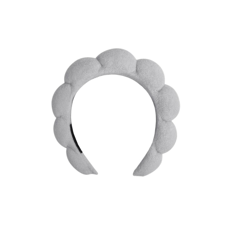 Microfiber Wristband And Puffy Headband Set For Face Washing And Skincare 17