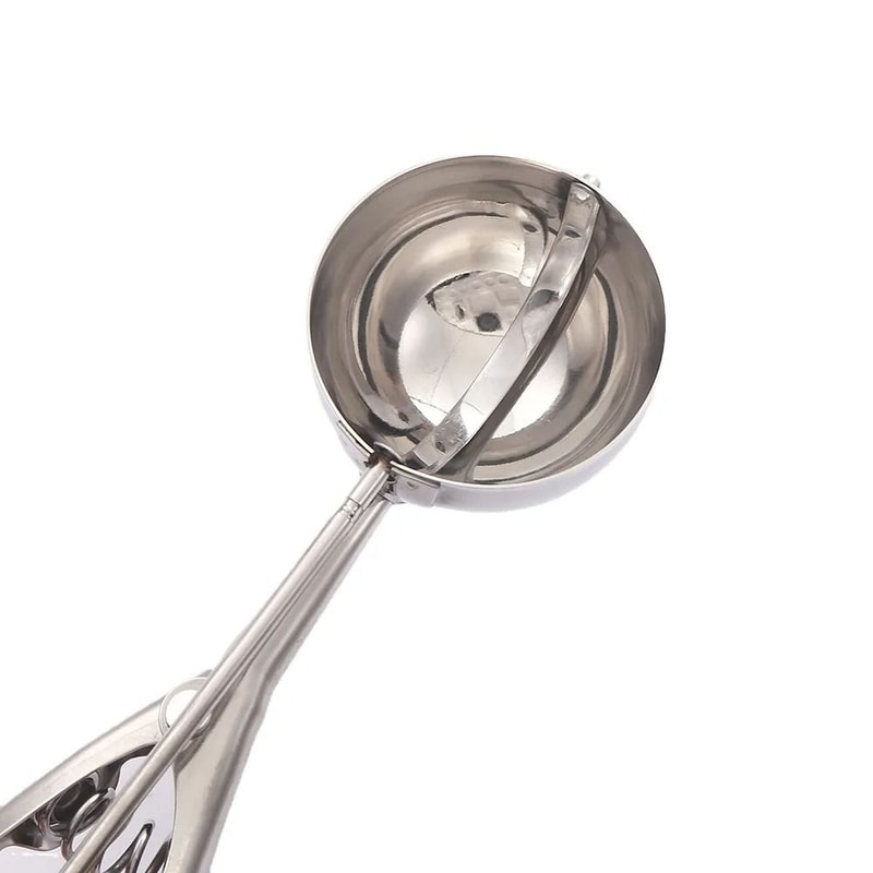 Stainless Steel Ice Cream And Fruit Scoop 3