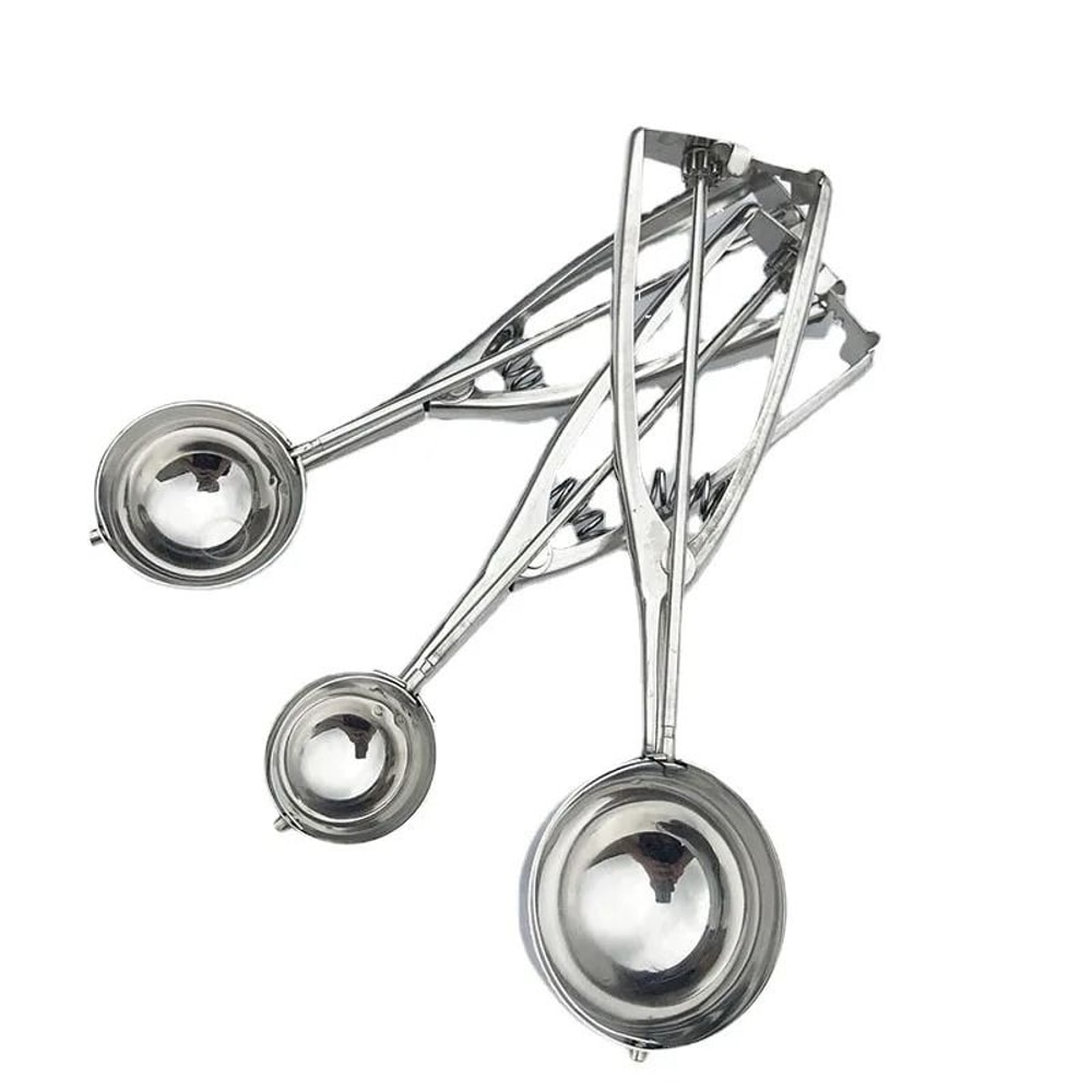 Stainless Steel Ice Cream And Fruit Scoop 4