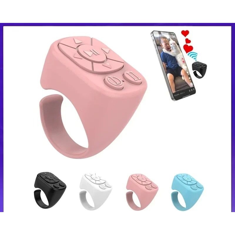 Wireless Bluetooth Remote Control For Phones And Tablets 0