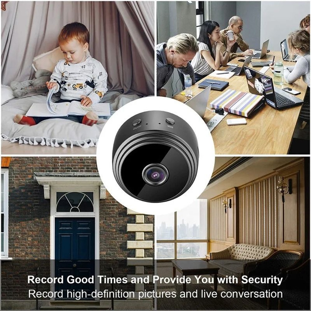 Mini WiFi Security Camera 1080p 1