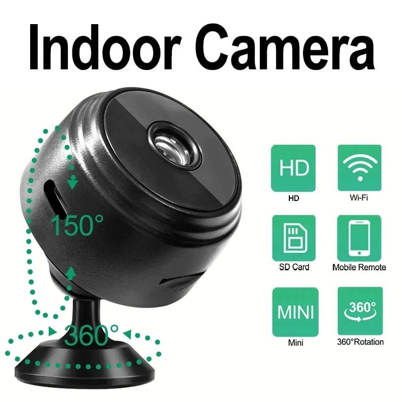 Mini WiFi Security Camera 1080p 6