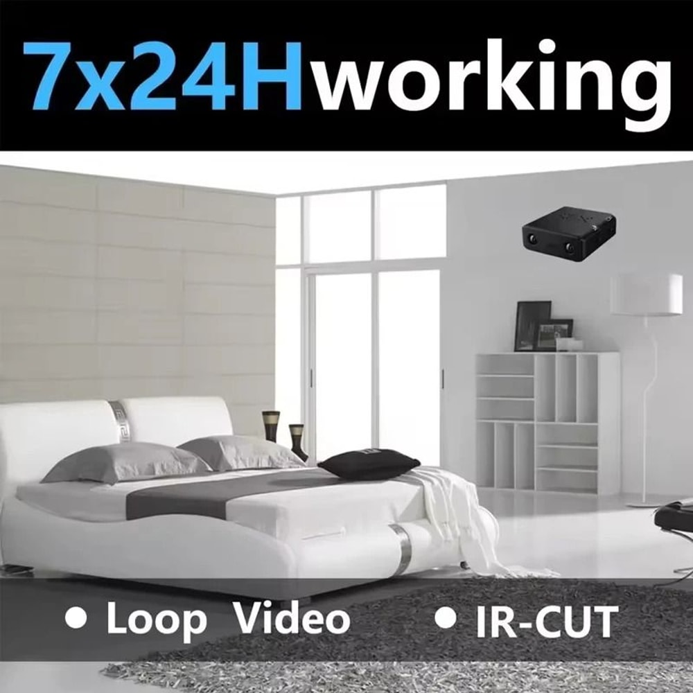 Mini WiFi HD Security Camera 1080p 2