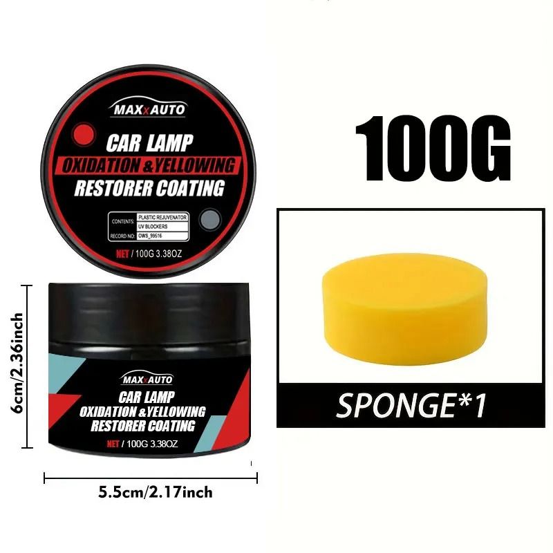 Car Headlight Restoration Kit 7