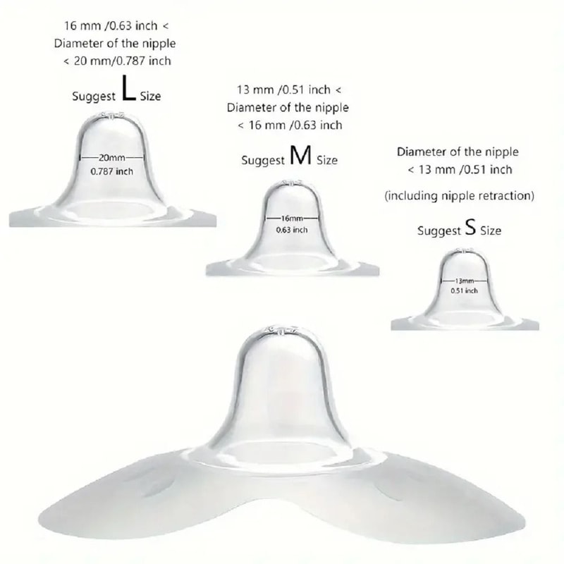 Silicone Breastfeeding Nipple Protectors 1