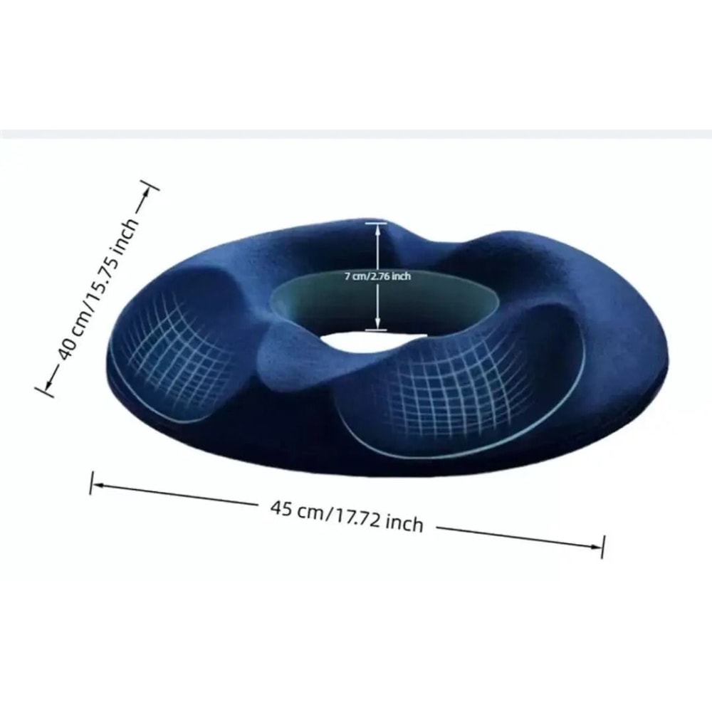 Memory Foam Donut Pillow For Pressure Relief And Comfort 5