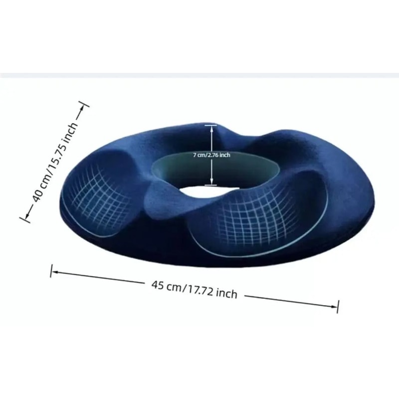 Memory Foam Donut Pillow For Pressure Relief And Comfort 5