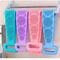 Silicone Bath Scrubber Belt For Shower And Body Exfoliation 0