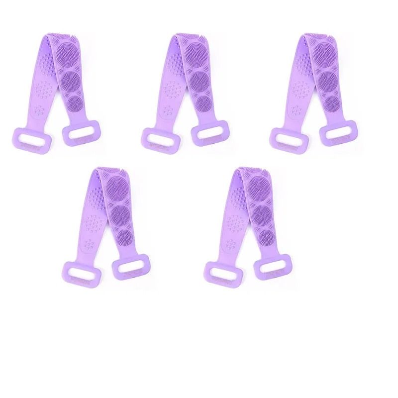 Silicone Bath Scrubber Belt For Shower And Body Exfoliation 14