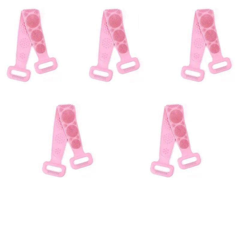 Silicone Bath Scrubber Belt For Shower And Body Exfoliation 17