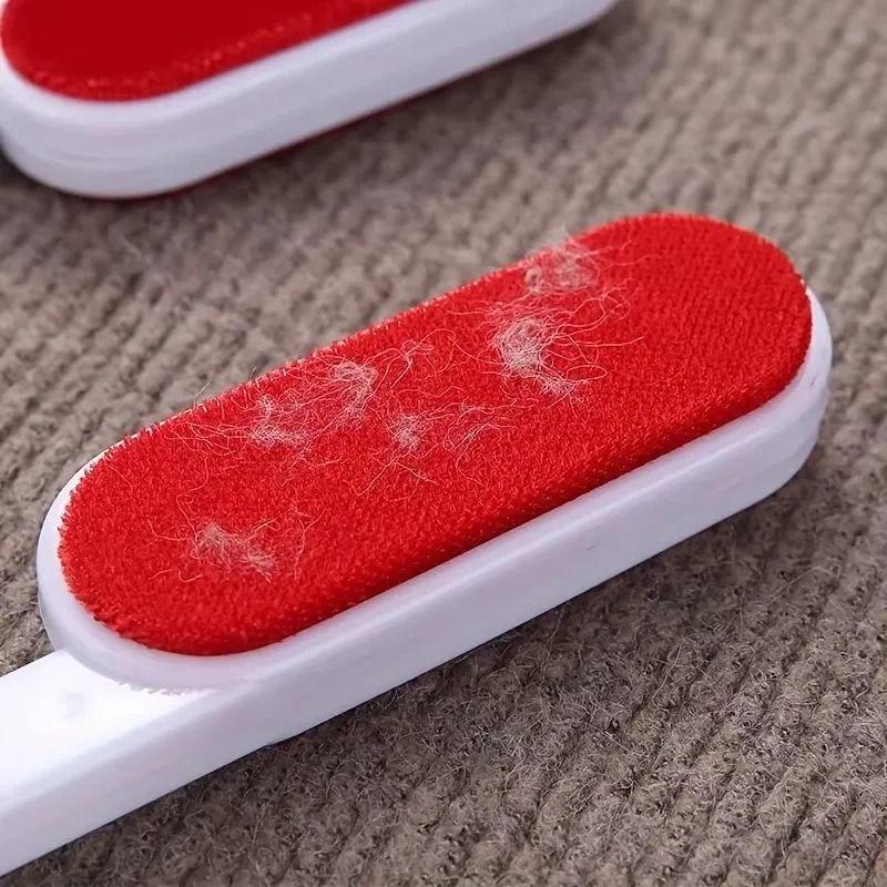 TwoSided SelfCleaning Lint And Pet Hair Removal Brush 2