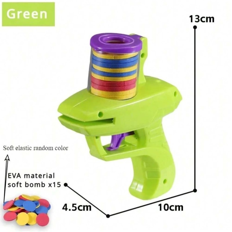 Foam Disc Launcher Toy For Kids 6
