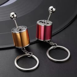 mini turbocharger car styling keychain