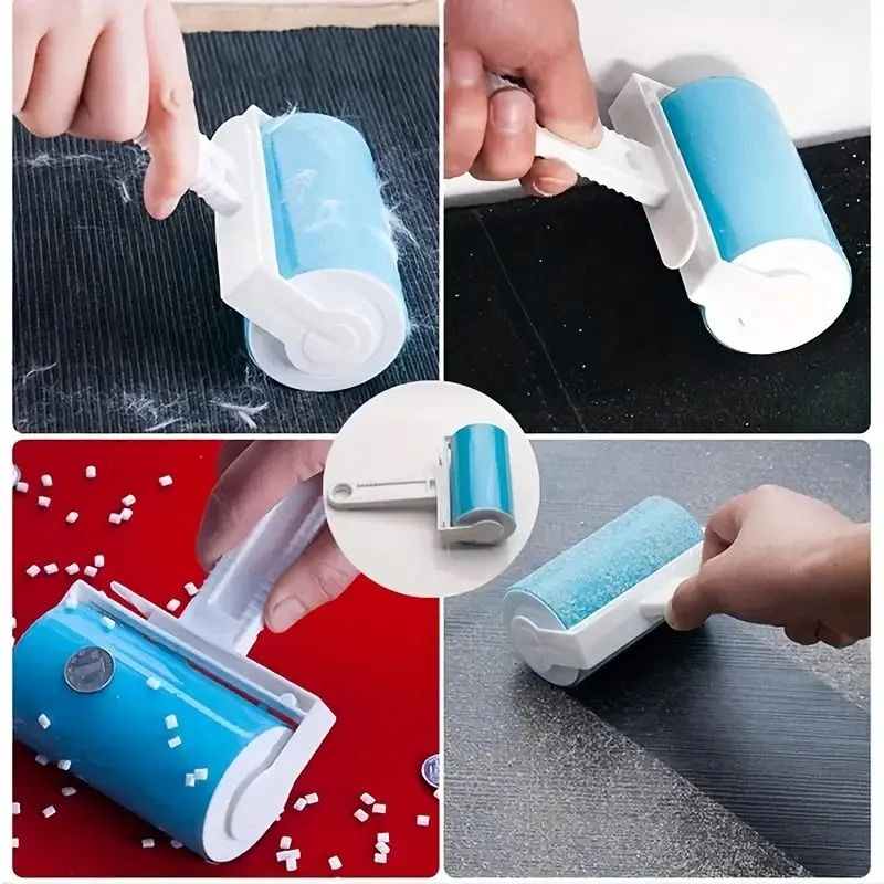 Reusable Sticky Hair Remover Roller For Clothes And Home 2